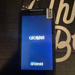 Alcatel one touch black 6.1”